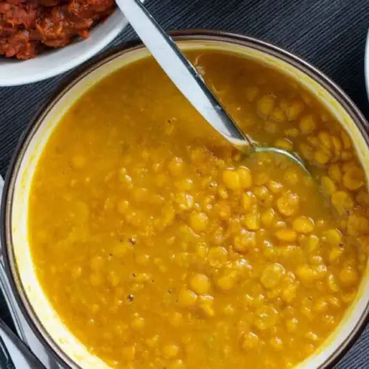 Alicha Kik Wot Yellow Lentil Stew