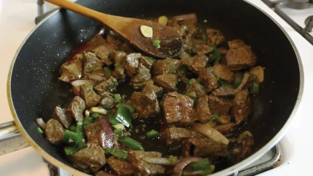 Gubet Tibs Ethiopian Fried Liver Recipe